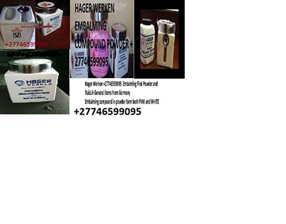 Prices Hager werken embalming powder +27746599095