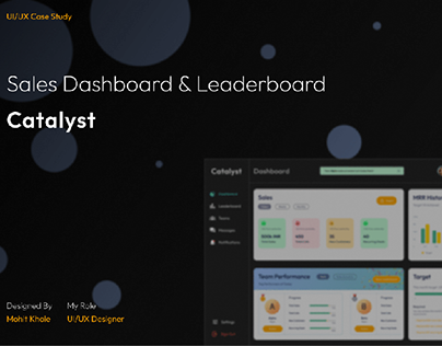 Catalyst - Sales Dashboard & Leaderboard