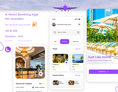 Hotel Booking App for Travellers