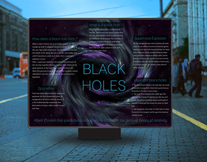 Black Holes School Banner