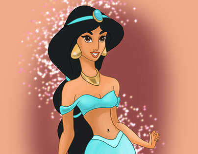 Princess Jasmine Poster & iPhone Case