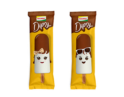 IGLOO — Dipsy Choco Lolly Packaging