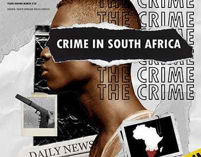 Crime collage poster