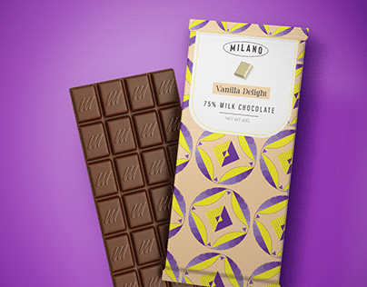 Chocolate bar packaging design
