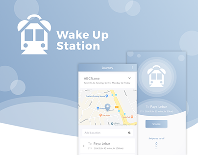 Wake Up Station - A Location-based Alarm Clock App