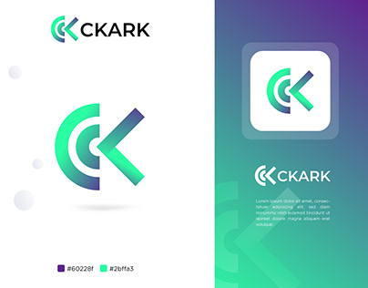 Letter CK logo