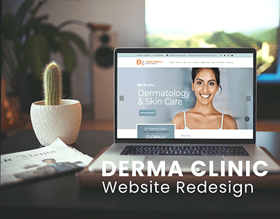 Derma Clinic Website Redesign