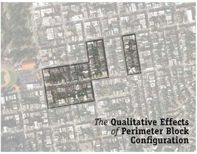 Qualitative Effects of Perimeter Block Configuration