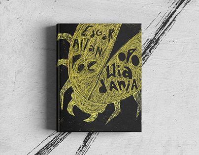 Edgar Allan Poe - book cover design