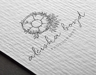 Aleisha Boyd Photography: Custom Logo