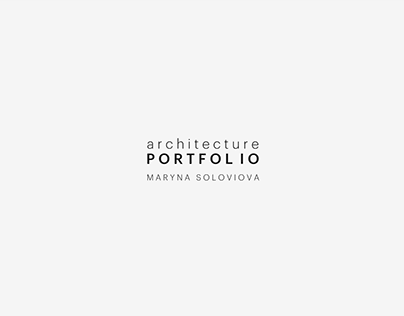 Сreating a portfolio presentation for an architect