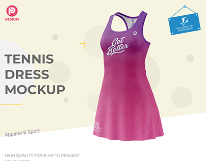 Tennis Dress Mockup