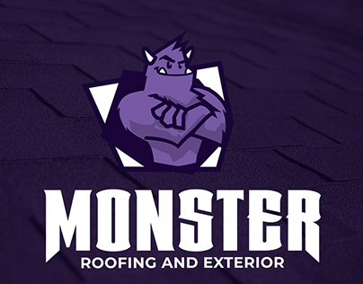 Logo - Monster Roofing and Exterior