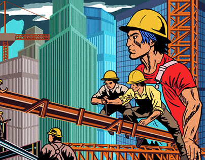 Canadian Mohawk Ironworkers in New York