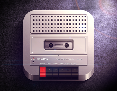 Cassette Recorder iOS icon