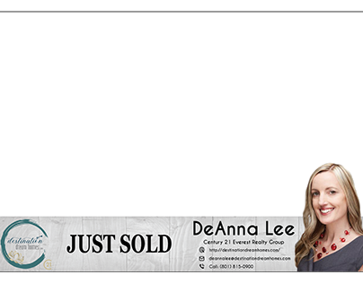 DeAnna Lee's Signature Block/Logo/Just Listed/Price Red