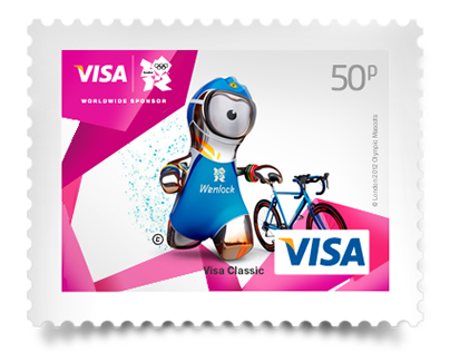 Visa London 2012 Olympics Stamps