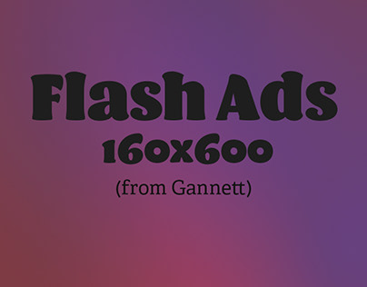 Flash Ad Compilation 160x600