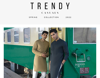 Trendy Casuals - Catalogue Design