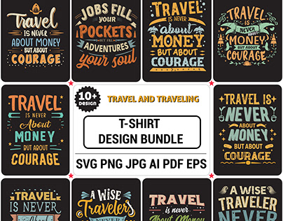 Travel vector T Shirt Design