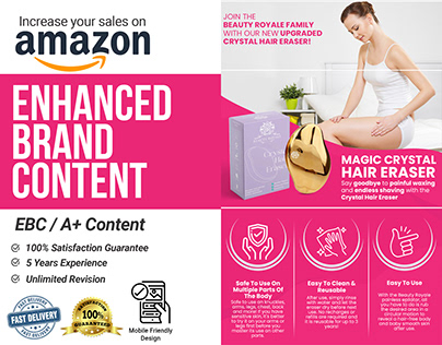 Amazon EBC / A+ Content Design | Listing image Design