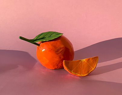 Naranja y gajo