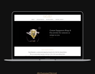 Custom Jewellery Website Design & Development