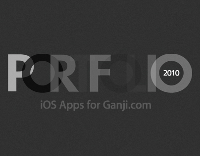 Ganji.com iOS apps collection before 2012