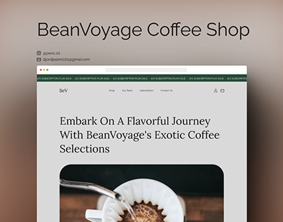 Bean Voyage - Coffee Shop