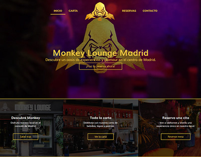 Sitio web de Club Nocturno en Madrid