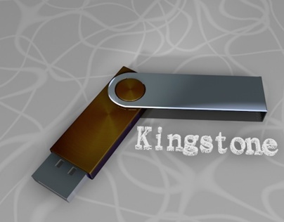 flashdisk kingstone (3D Modeling) - video