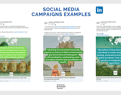 Social Media Campaigns Example - LinkedIn | JOST