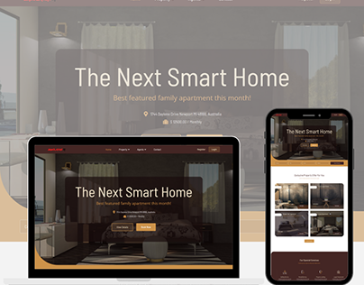 Project thumbnail - Real Estate Website