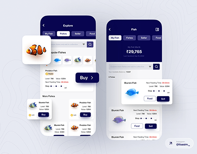 Unique Trading Concept App | UI Design | Asim Antule