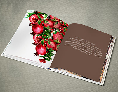 Pomegranate book design