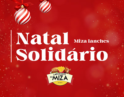Natal Solidário - Miza Lanches