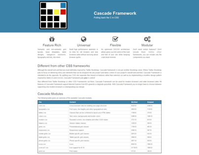 Cascade Framework 1.0