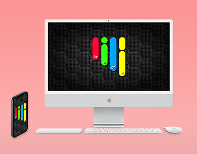 Designer wallpaper for desktop & iphone using Adobe XD