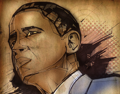 Barack Obama - Editorial Portrait
