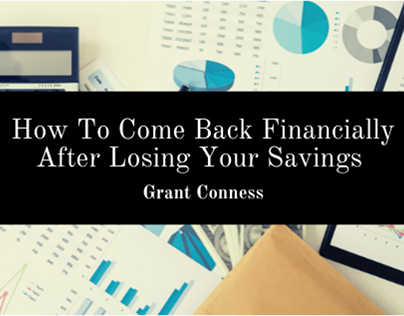 How To Come Back Financially After Losing Your Savings
