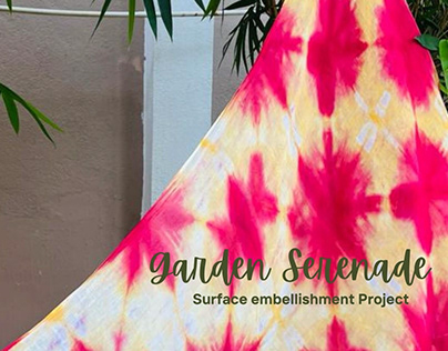 Garden Serenade: Surface embellishment Project