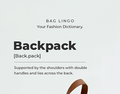 Bag Vocabulary