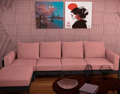 INTERIOR RENDER | ASIAN STYLE