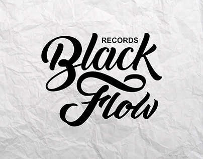 BlackFlow Records: Logo&Corporate Image