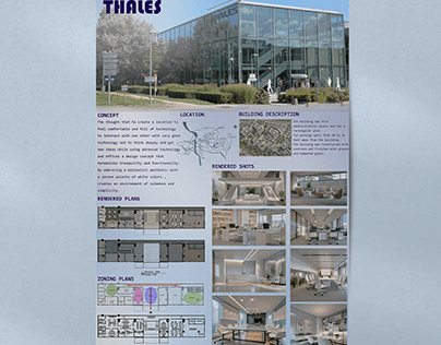 Project thumbnail - Thales interior a1 poster