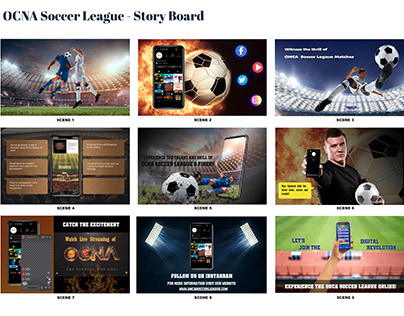 Story Board for OCNA Soccer League