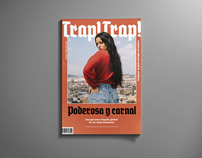 Magazine Cover - La Rosalia - TRAP! TRAP!