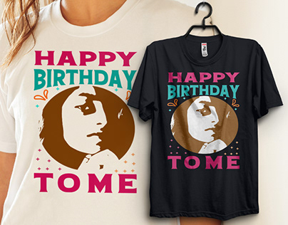 Birthdays T-Shirt Design