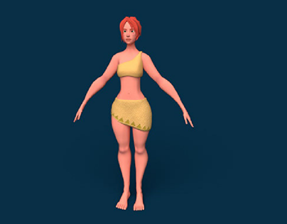 Project thumbnail - 3D GIRL CHARACTER