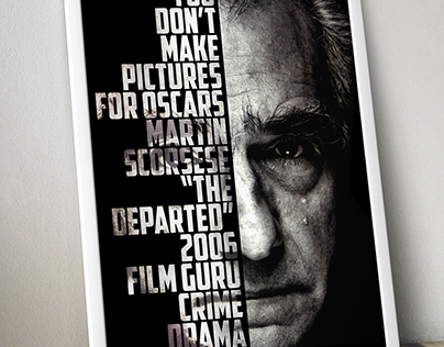 Martin Scorsese Typography 